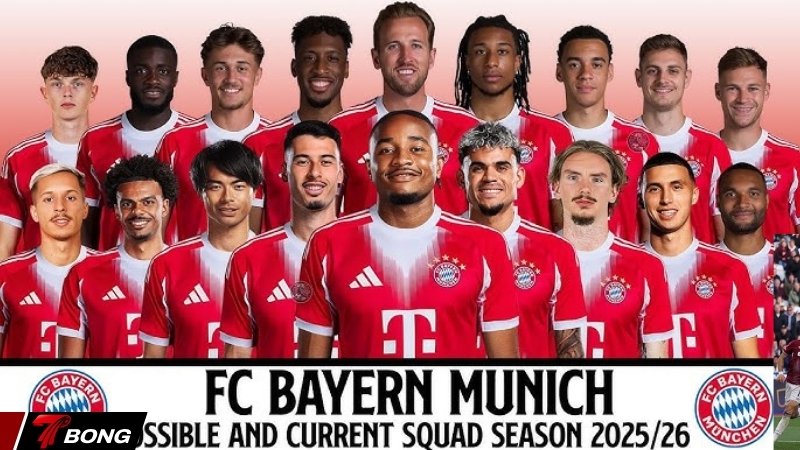 Đội hình mùa giải hiện tại của Bayern